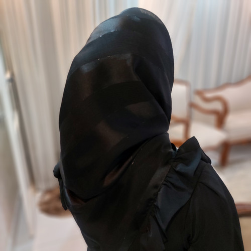 روسری دیپلمات مشکی قواره ۱۰۰