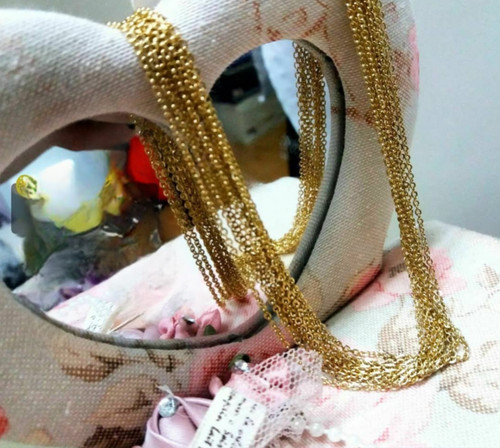 زنجیر دیپلمات جنس استیل رنگ ثابت ۴۰ سانت_۶۰سانت