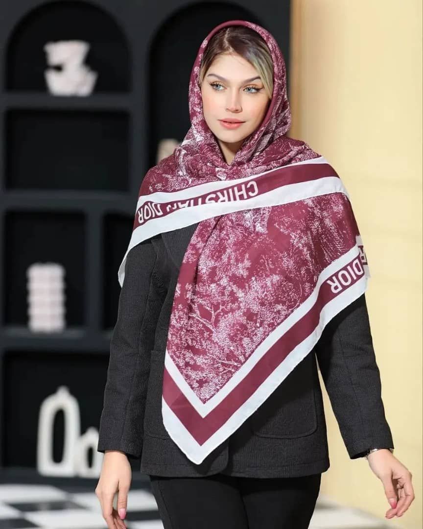 روسری نخی (سیا اسکارف) چهارفصل قواره۱۴۰